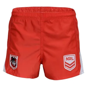 Short de supporteur extérieur des Dragons de St. George Illawarra pour homme - NRL