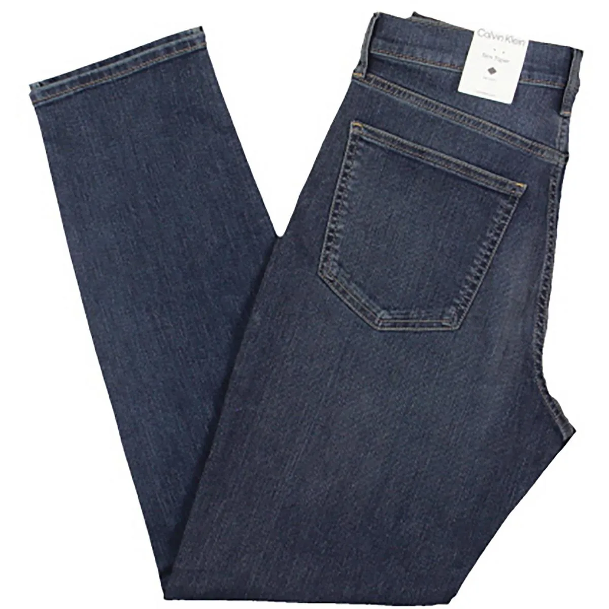 Jean Homme Tailleur Effilé en Denim Élastique