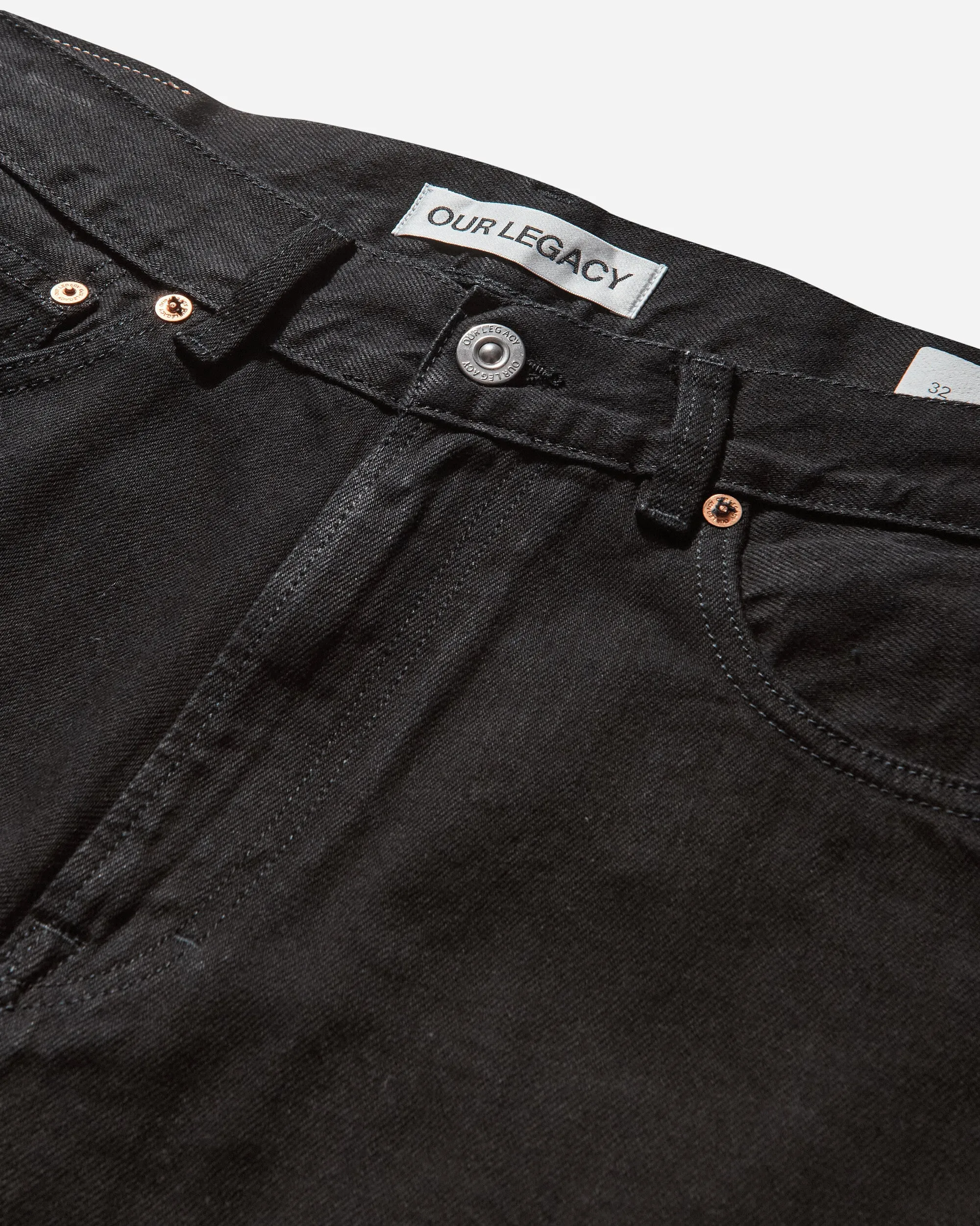 Jean Homme Third Cut Noir Selvedge