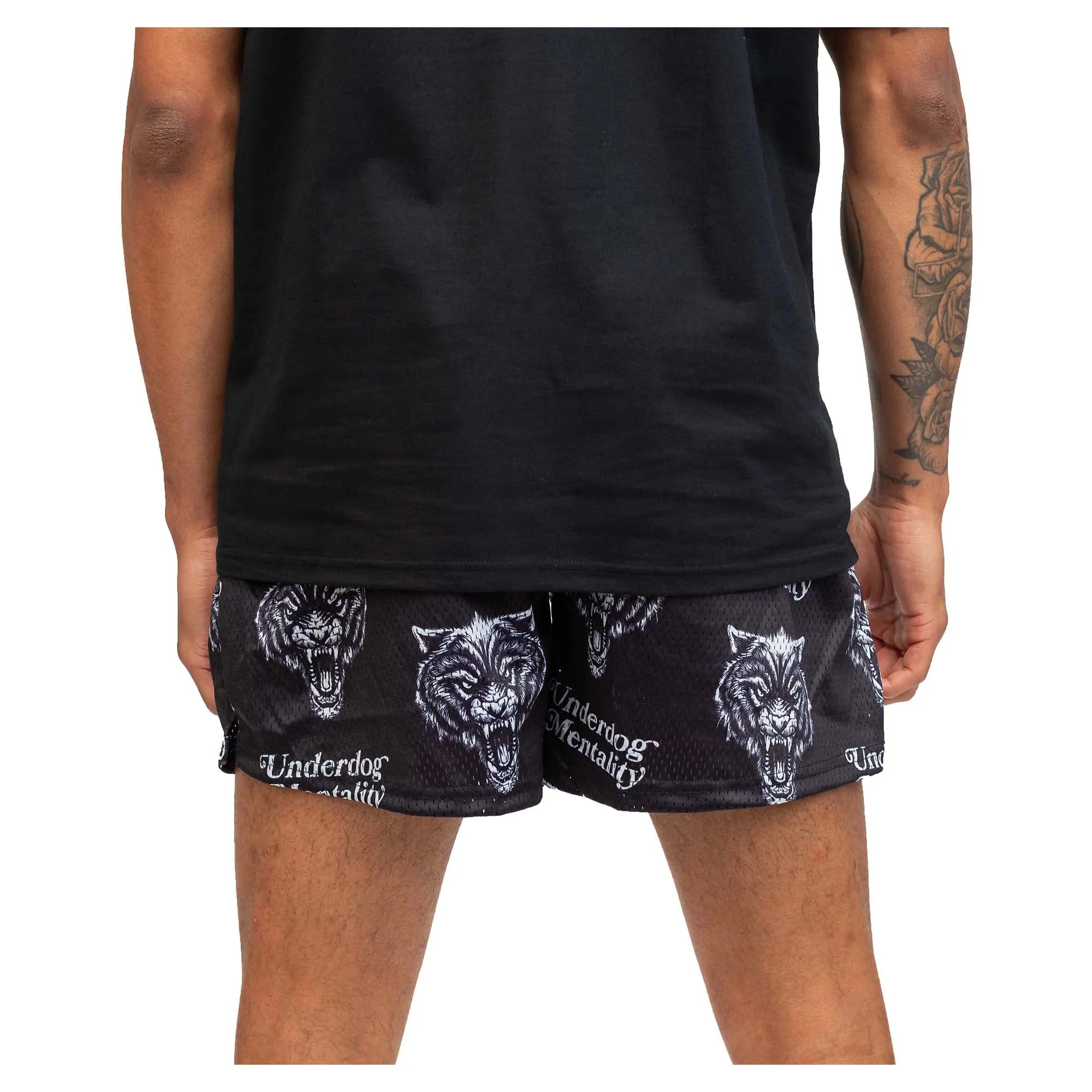 Short en maille pour hommes avec style de sous-estimé