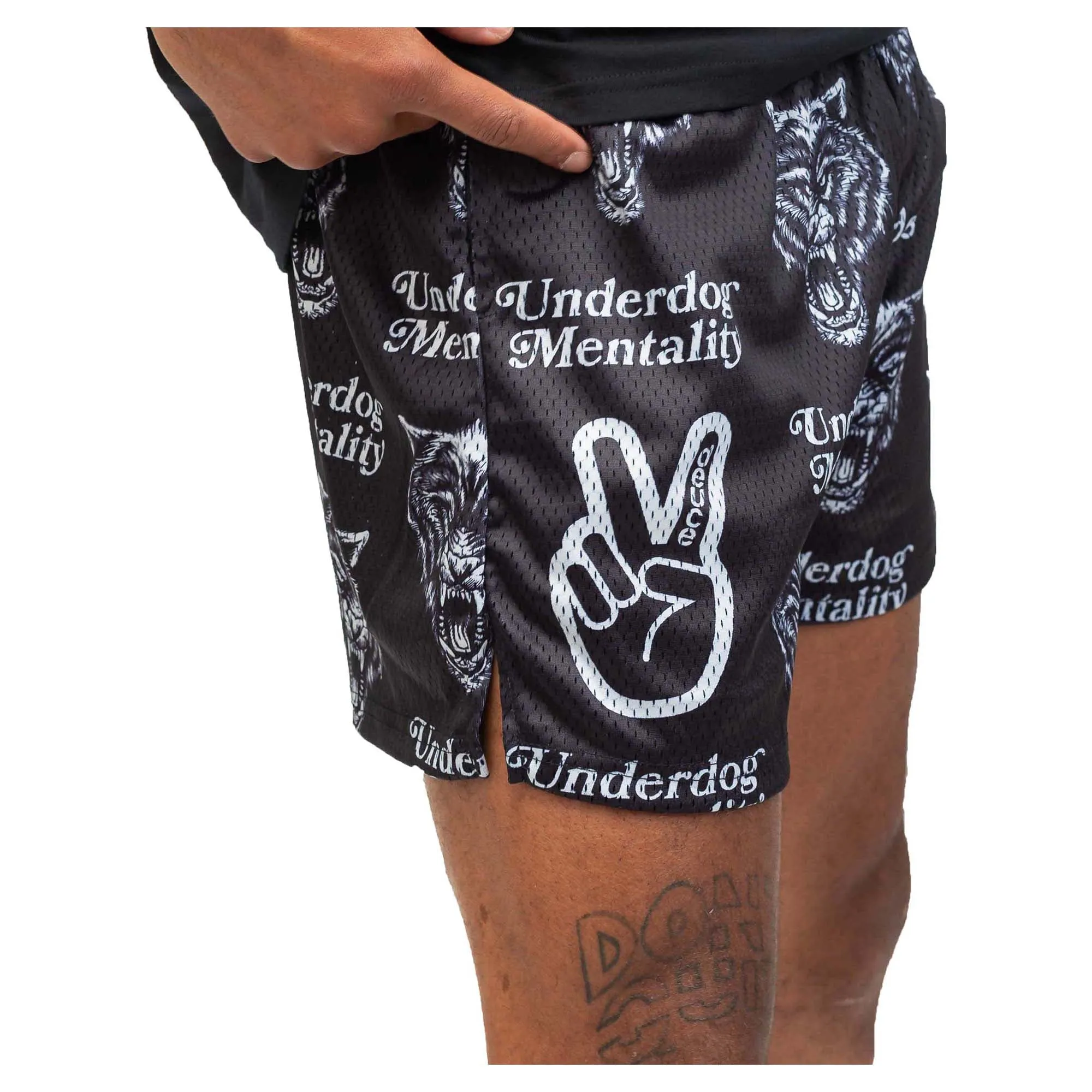 Short en maille pour hommes avec style de sous-estimé