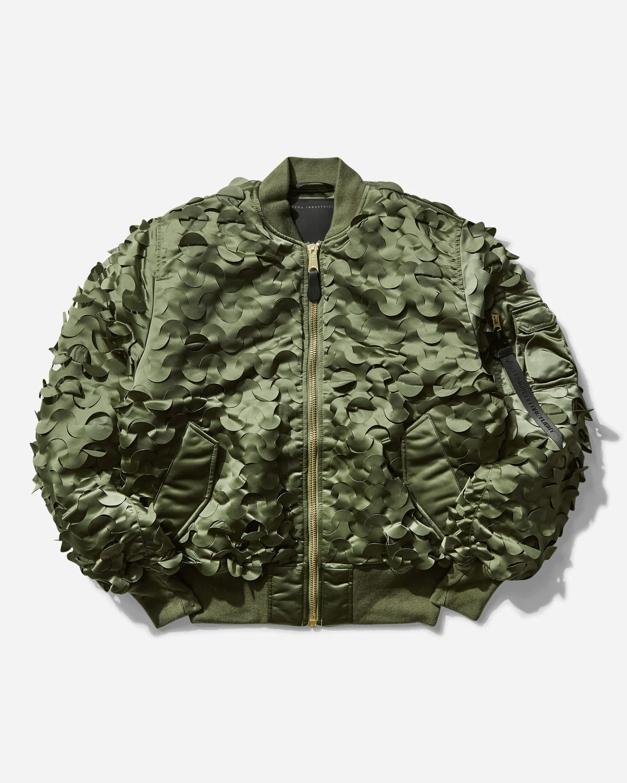 Veste de vol MA-1 ULCANS anti-UV pour hommes vert sauge