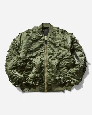 Veste de vol MA-1 ULCANS anti-UV pour hommes vert sauge