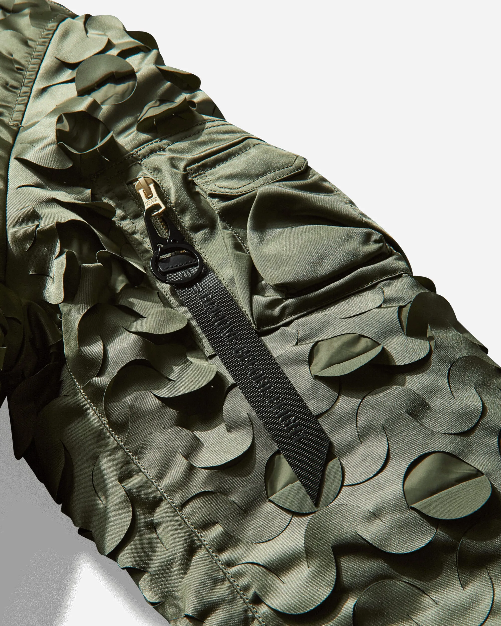 Veste de vol MA-1 ULCANS anti-UV pour hommes vert sauge
