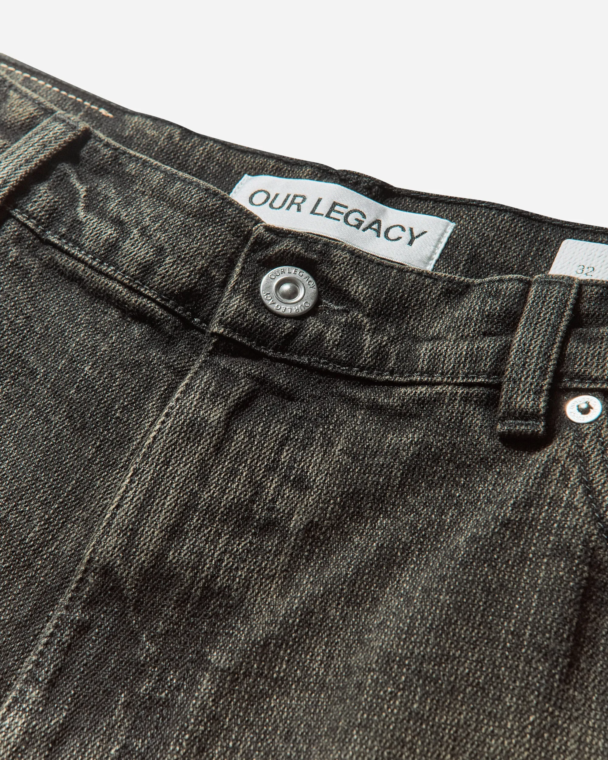 Jeans larges pour hommes Sable noir