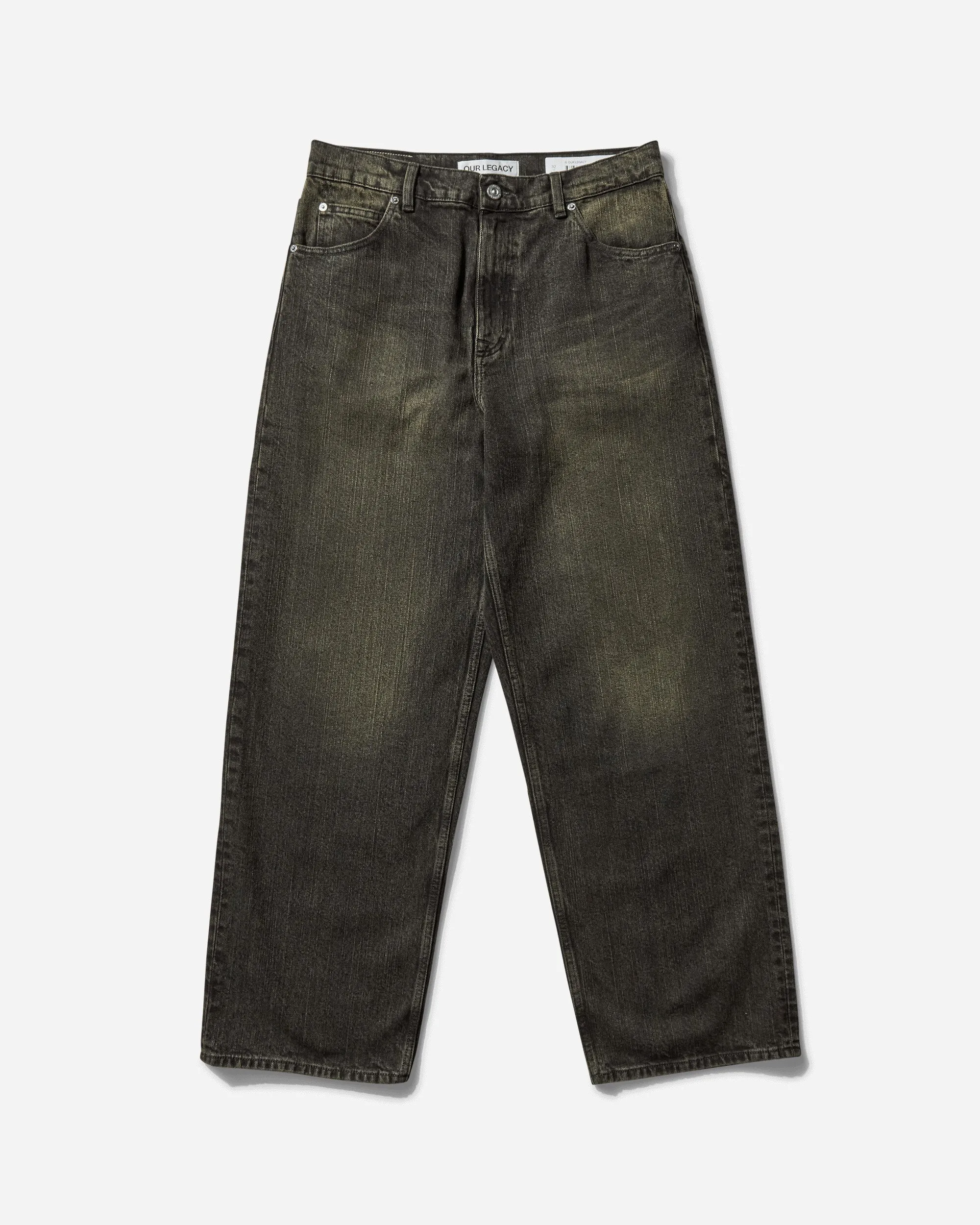 Jeans larges pour hommes Sable noir