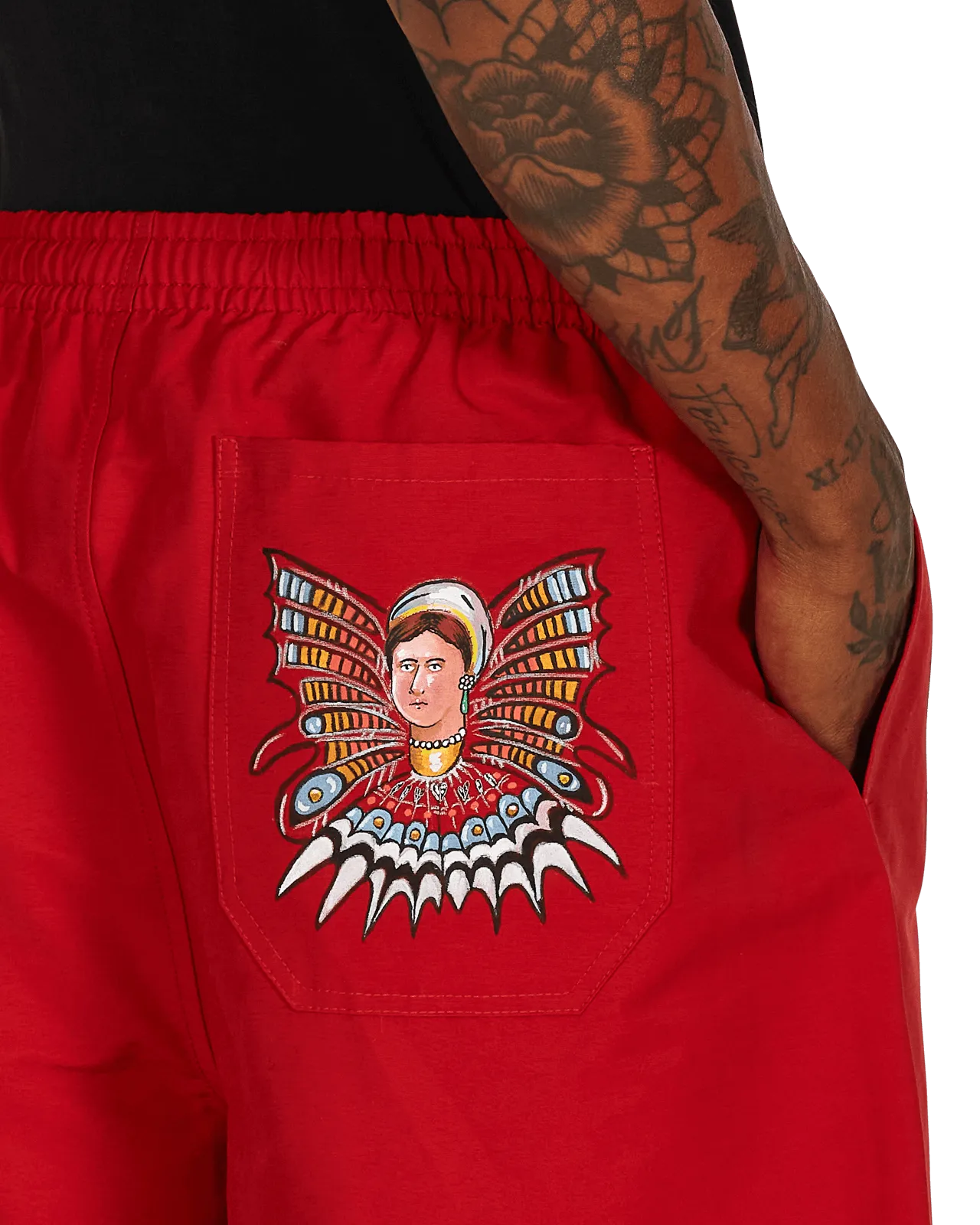 Short de Rugby Monarch Rouge