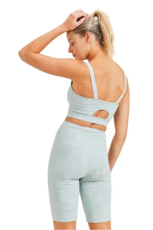 Soutien-gorge de sport Mono B Camo Jacquard TACTEL? AT8034