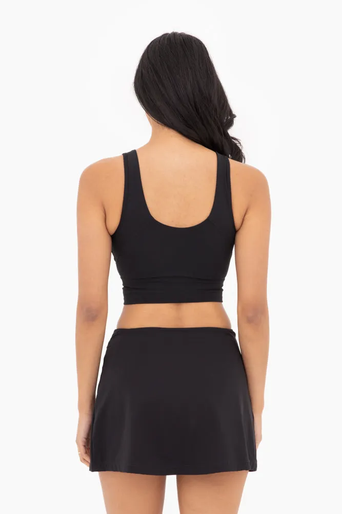 Haut de soutien-gorge allongé Mono B Cross Back AT3097
