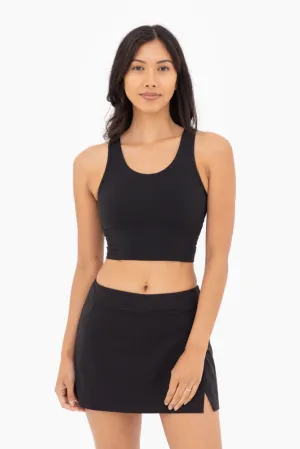 Haut de soutien-gorge allongé Mono B Cross Back AT3097