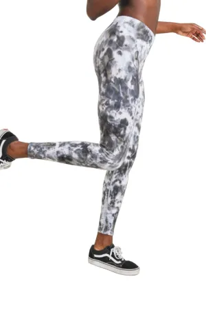 Legging côtelé sans couture teint en dégradé de couleur B Mono APH3083