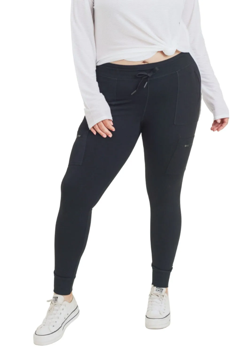 Pantalon cargo ajusté Mono B AP1748 et Plus