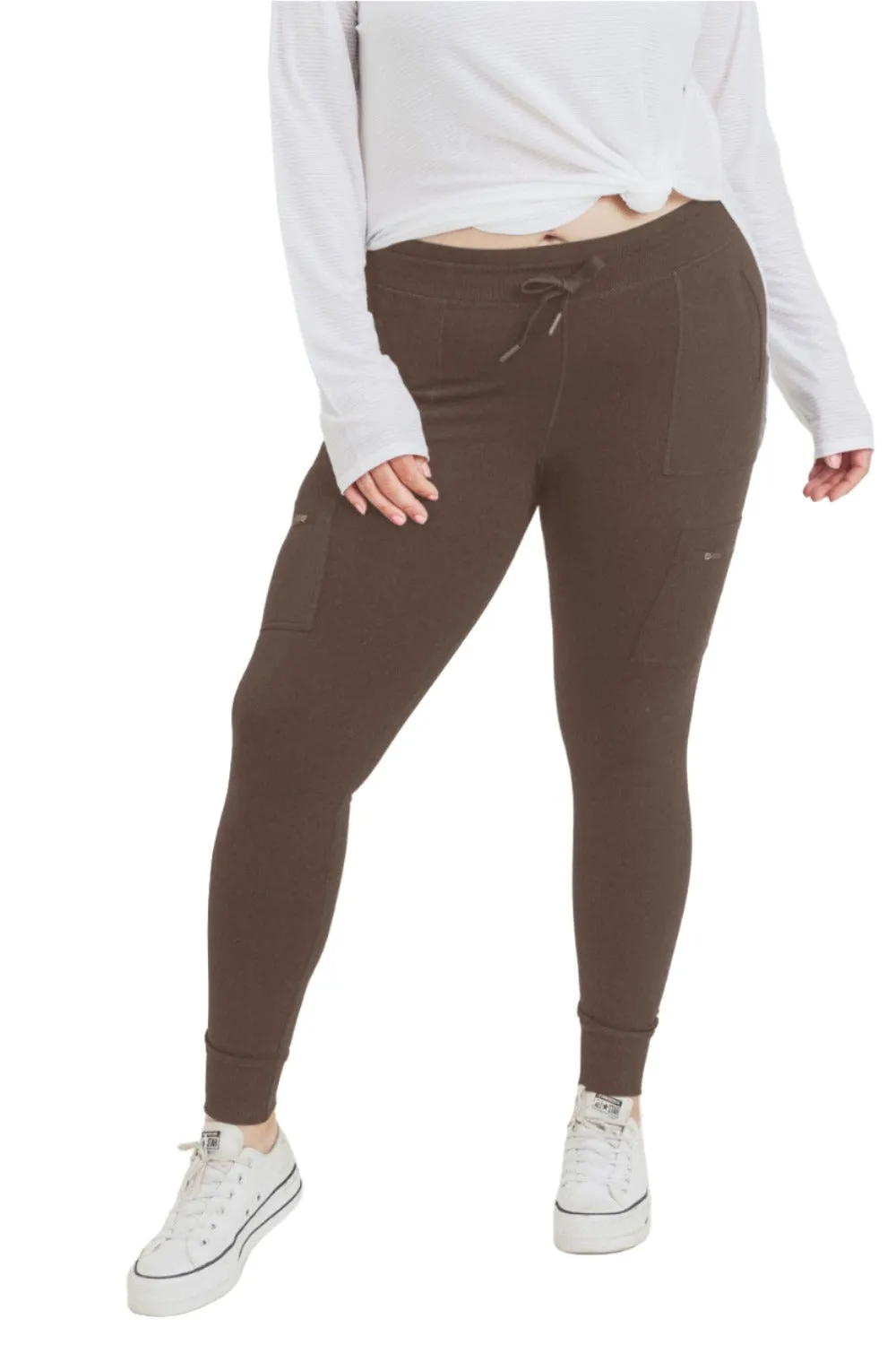 Pantalon cargo ajusté Mono B AP1748 et Plus