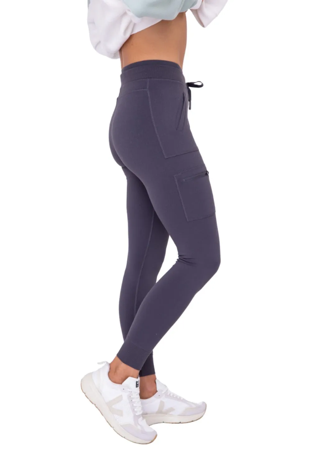 Pantalon cargo ajusté Mono B AP1748 et Plus
