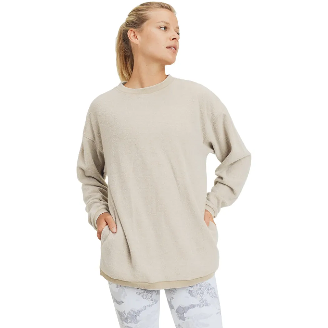 Mono B Pull à capuche en polaire KT11575 Plus