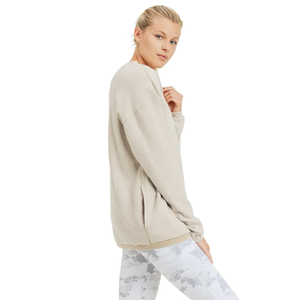Mono B Pull à capuche en polaire KT11575 Plus