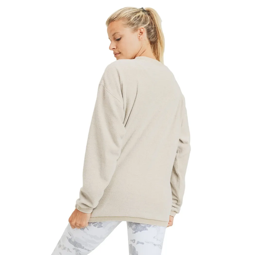 Mono B Pull à capuche en polaire KT11575 Plus