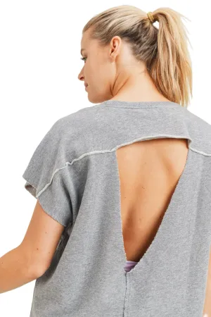 Pull en French Terry Mono B KT11772 Heather