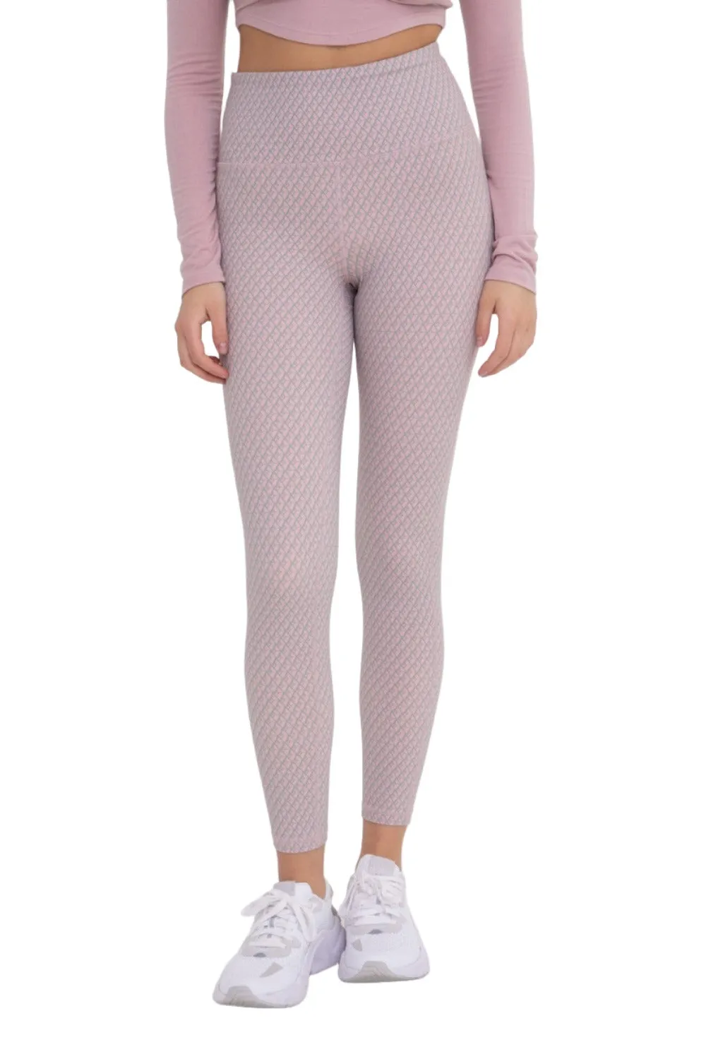 Leggings Mono B Geo Spiral à Haute Taille APH-A08118