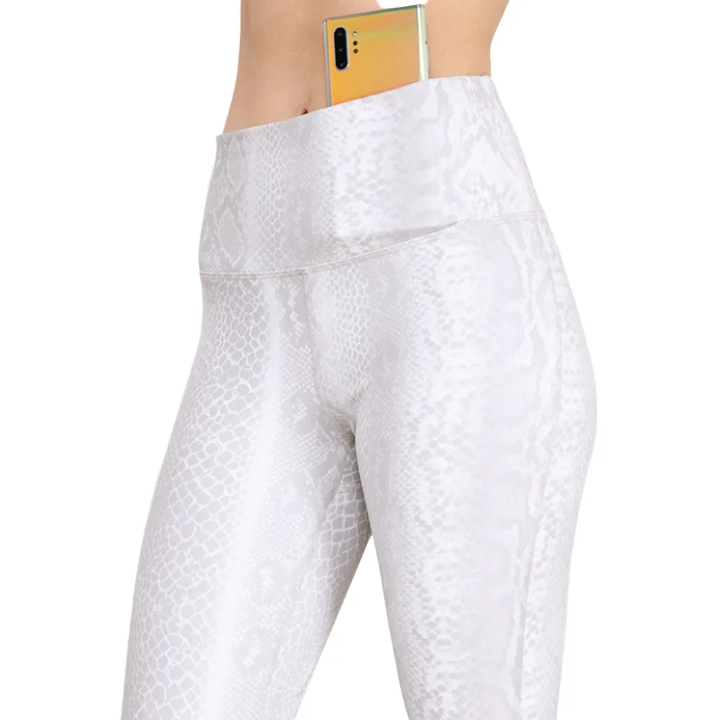 Legging imprimé serpent gris mono B APH2828