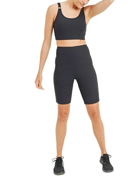 Soutien-gorge de sport Mono B Leopard Jacquard TACTEL? AT8031