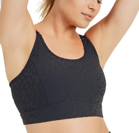 Soutien-gorge de sport Mono B Leopard Jacquard TACTEL? AT8031