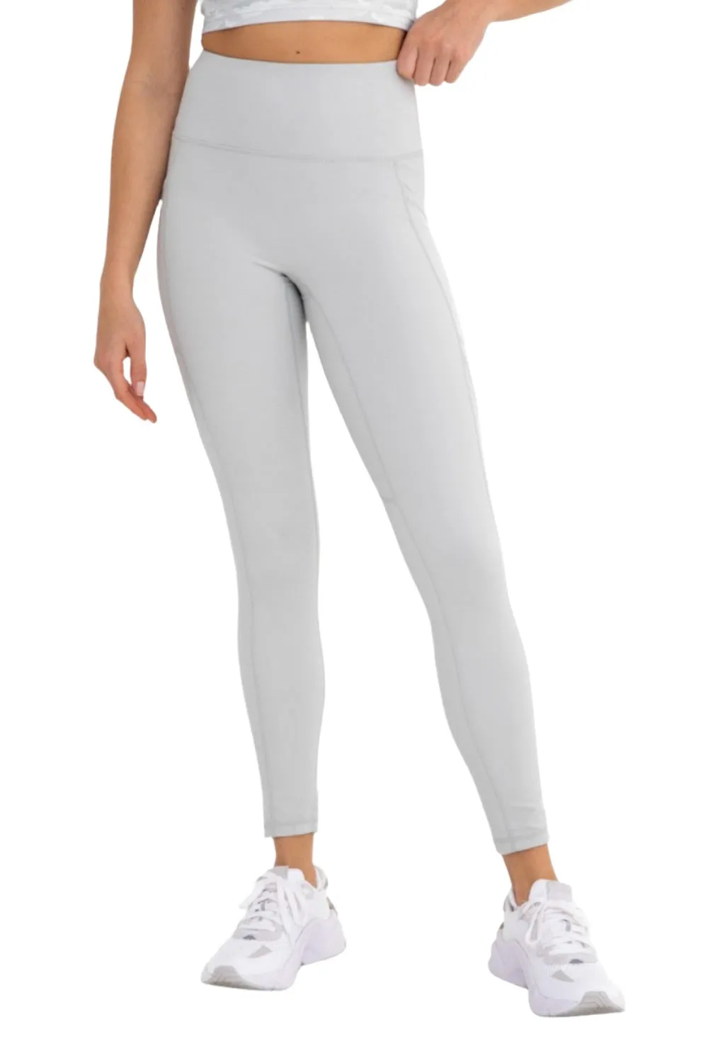 Mono B Newport Leggings Haute Taille Sans Couture Avant avec Insertion Courbée APH-A0738
