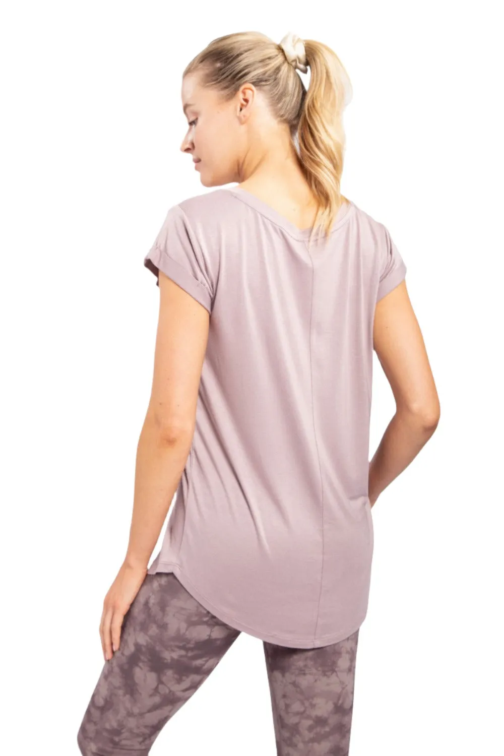 T-Shirt à Col Rond Mono B KT10967 et Plus