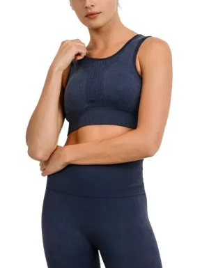 Soutien-gorge de sport triangulaire perforé sans couture Mono B AT2649
