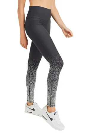 Mono B Legging à taille haute Goutte de pluie argenté APH2792
