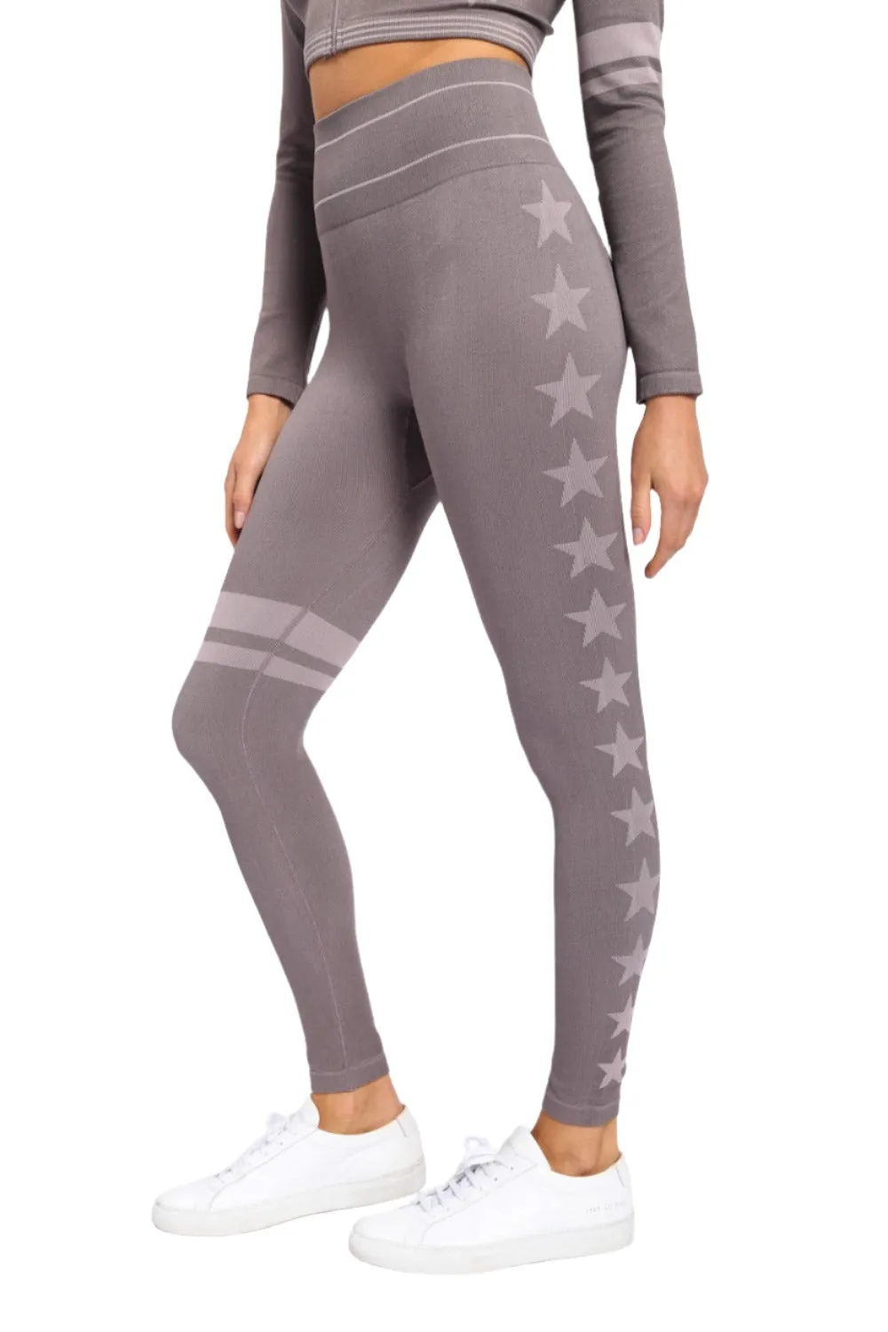 Mono B Stars and Stripes Collant Sans Couture APH-A0992