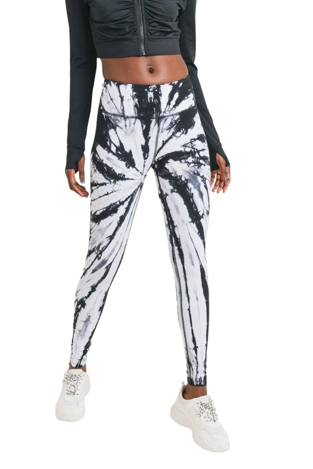 Legging Haut Taille Longueur Longue Mono B Tie-Dye APH3053