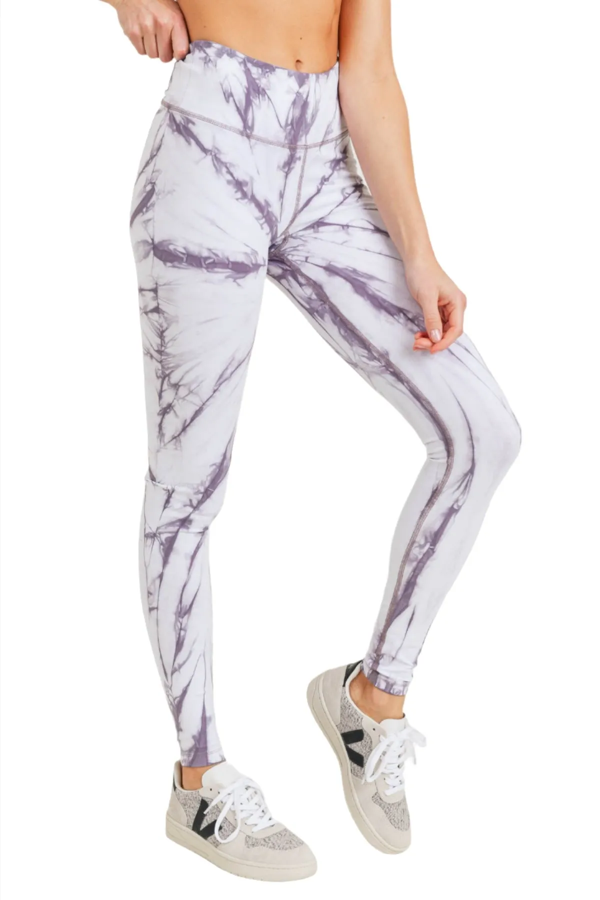 Legging Haut Taille Longueur Longue Mono B Tie-Dye APH3053