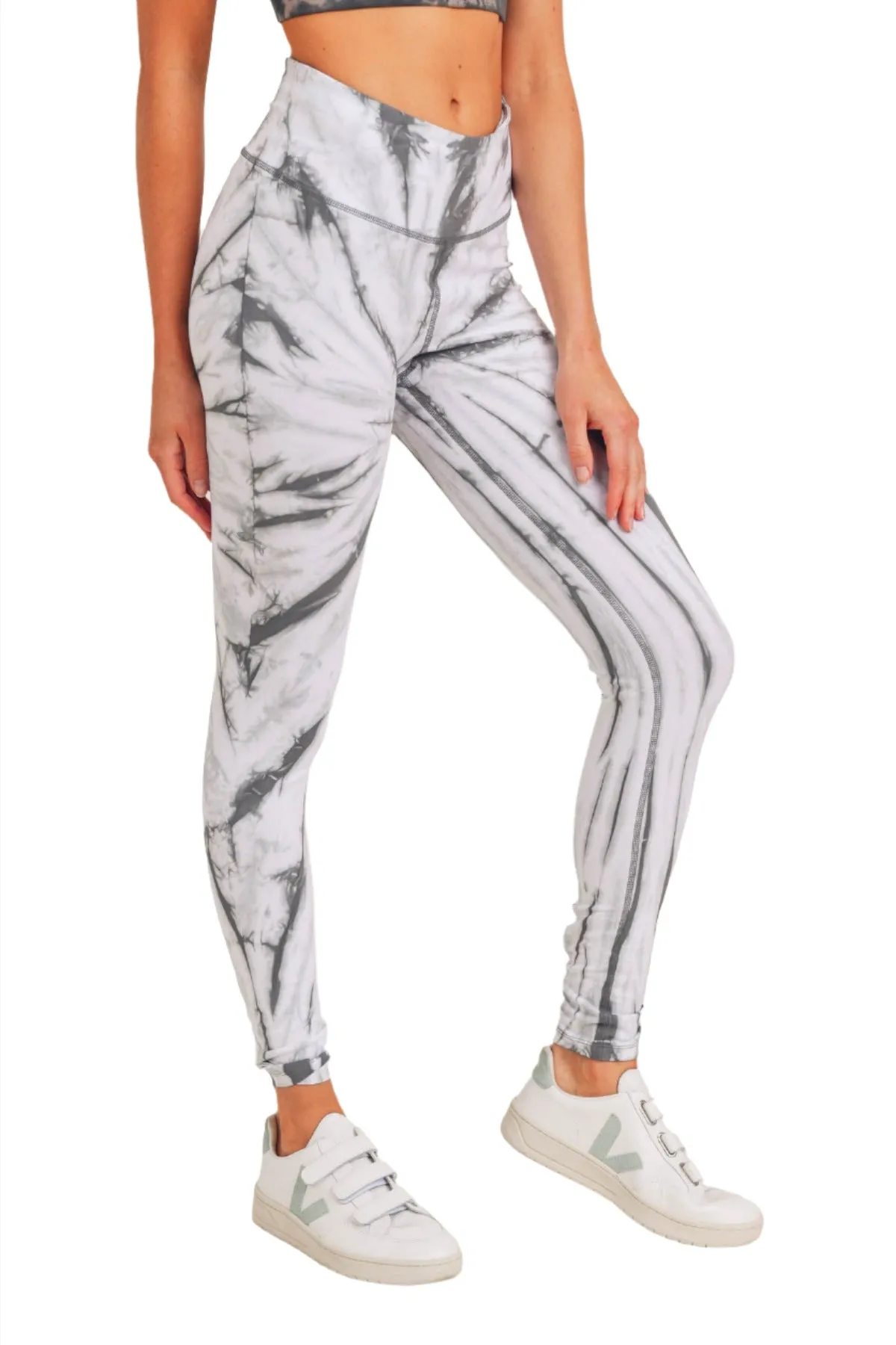 Legging Haut Taille Longueur Longue Mono B Tie-Dye APH3053