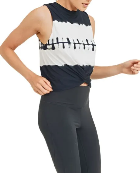 Mono B. Débardeur Tie Dye torsadé KT11412