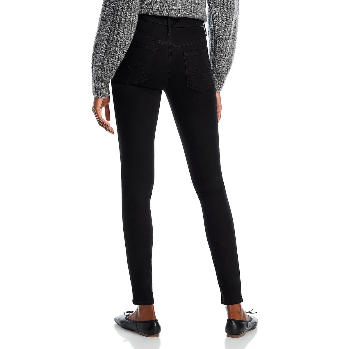 Jean Skinny à Taille Haute pour Femme Mother Womens Looker Kimper Denim