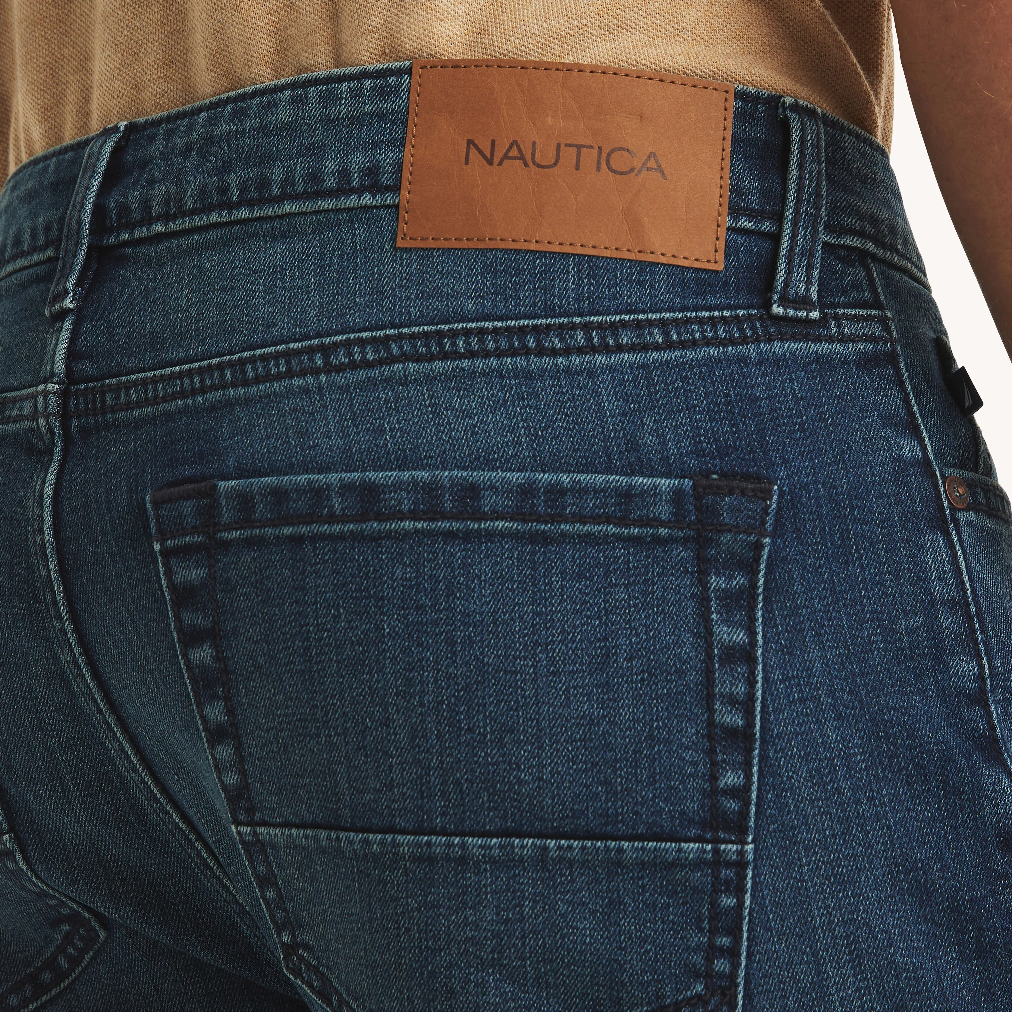 Nautica Jean Slim Athlétique Élastique pour Homme