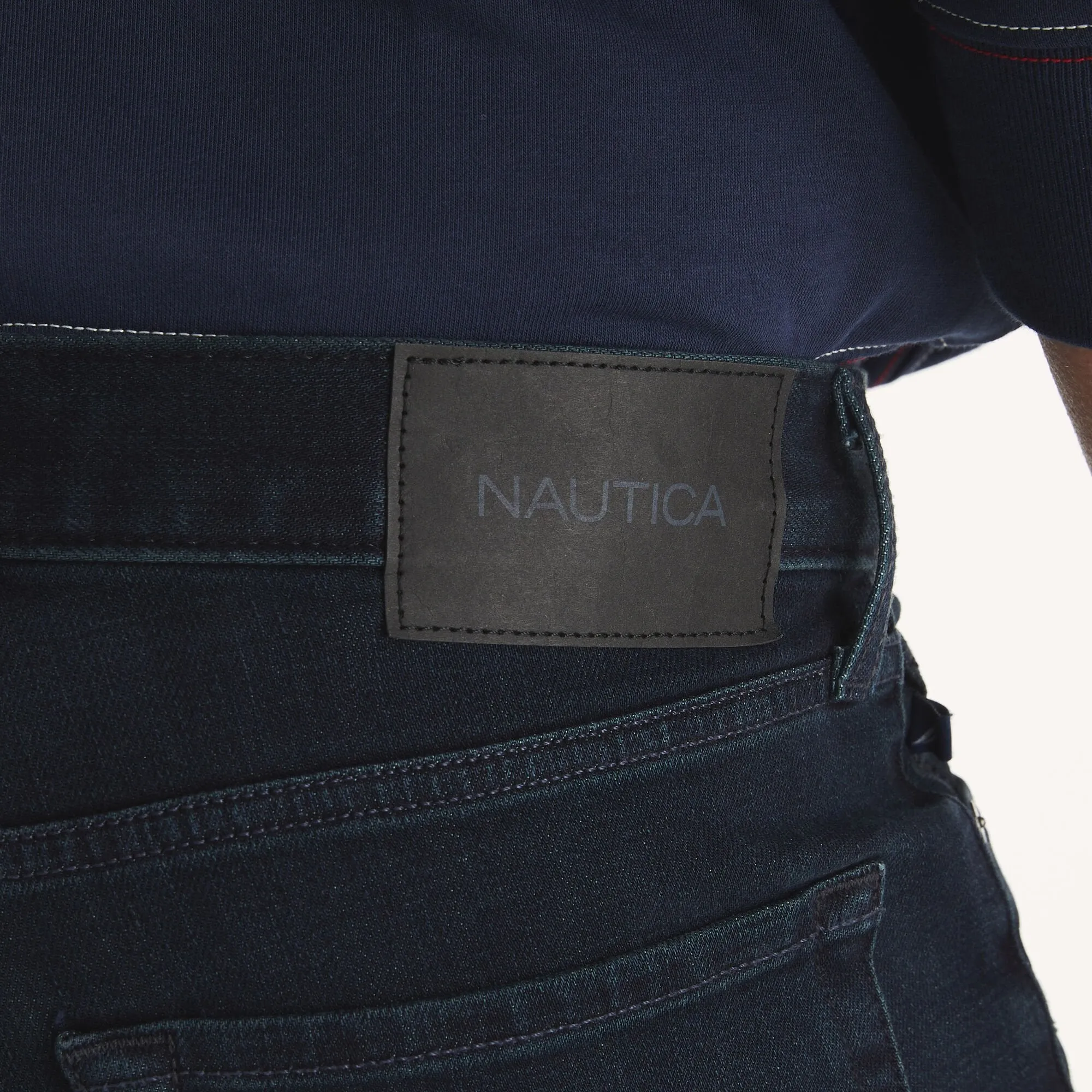 Nautica Jean Slim Athlétique Homme Élastique