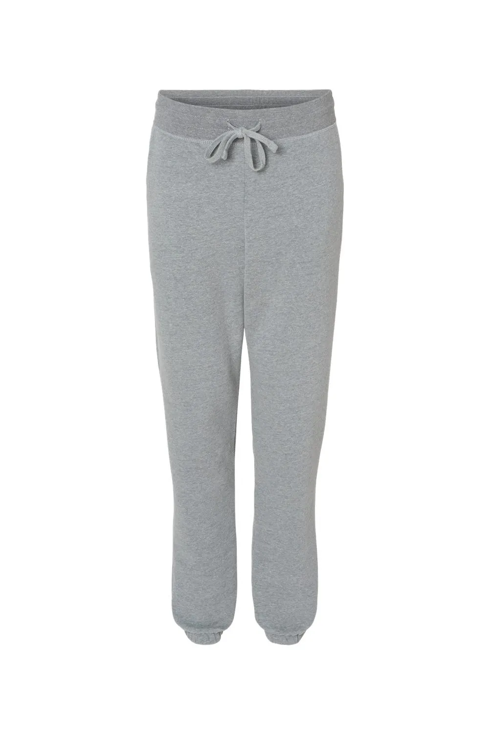 Pantalon de survêtement en polaire pour hommes de niveau supérieur avec poches - Gris chiné