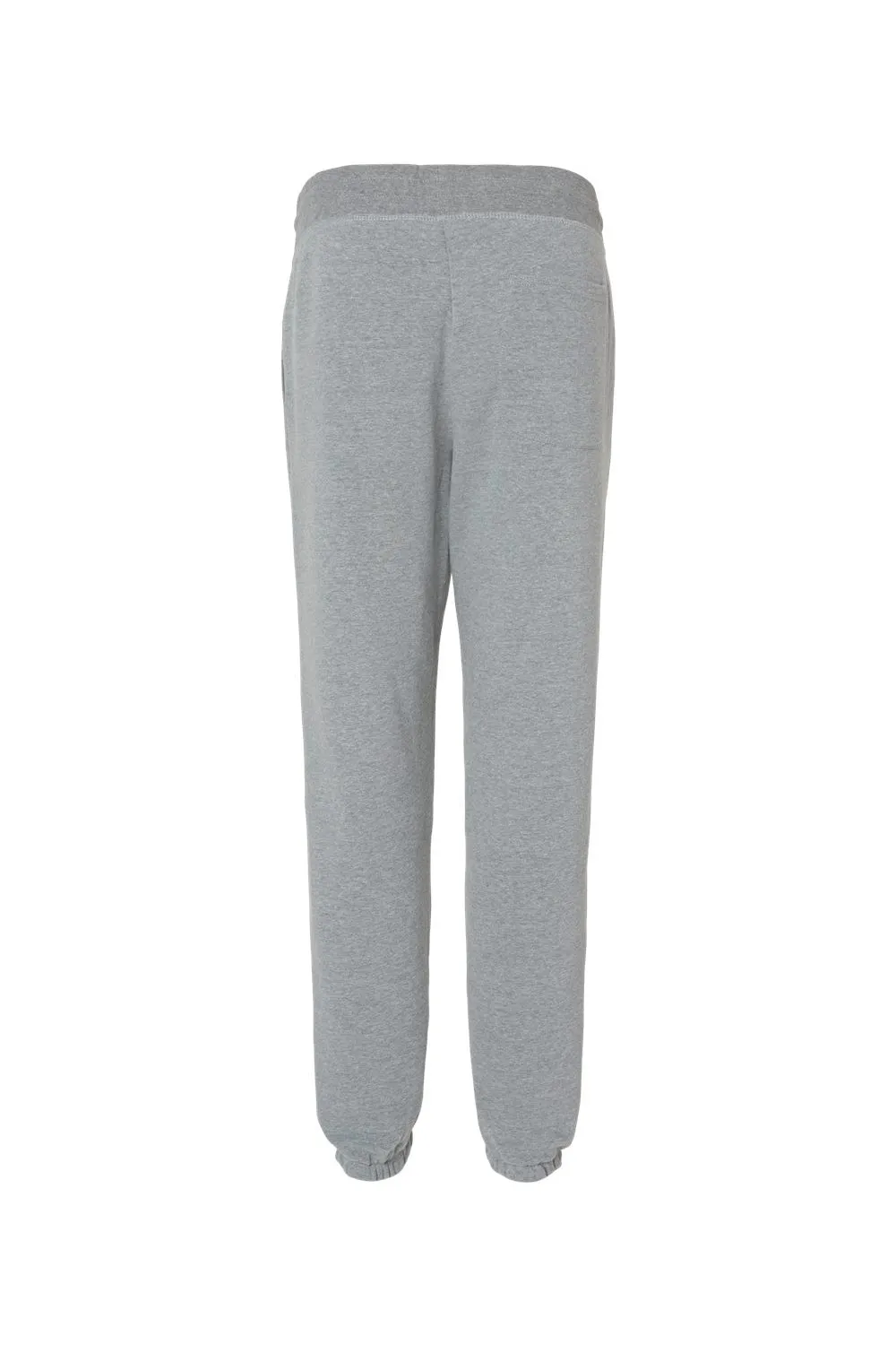 Pantalon de survêtement en polaire pour hommes de niveau supérieur avec poches - Gris chiné