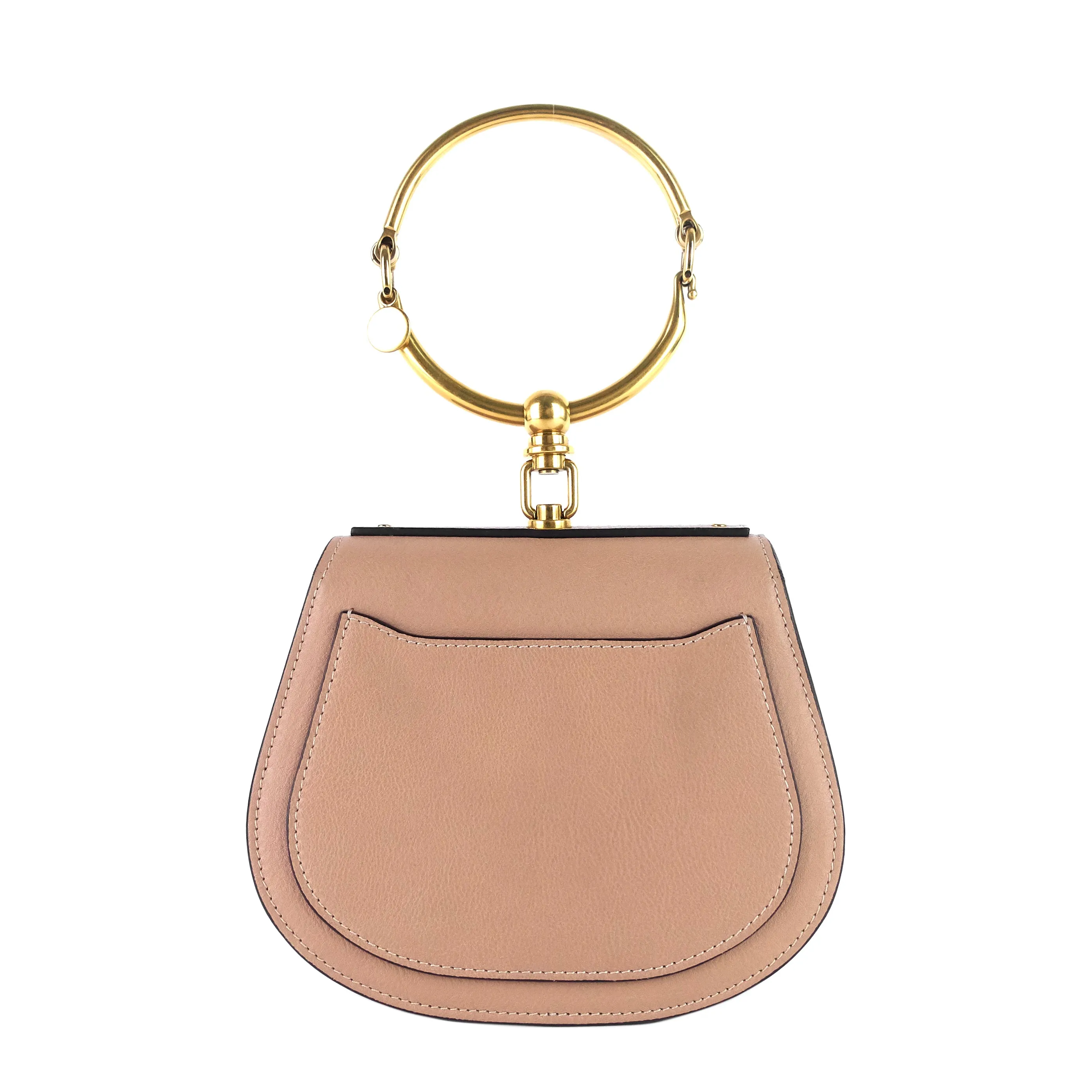 Sac bracelet en cuir veau Nile Small - Chloé
