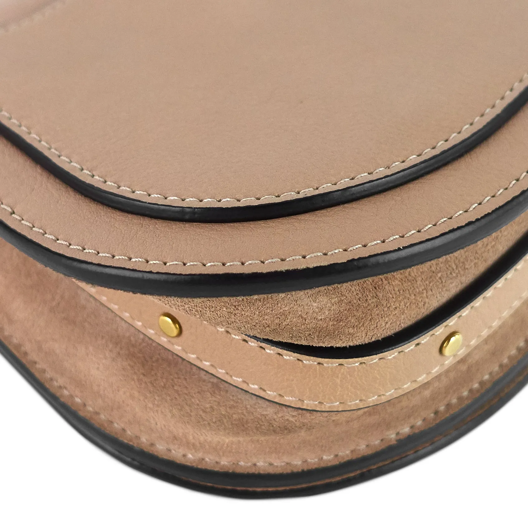 Sac bracelet en cuir veau Nile Small - Chloé