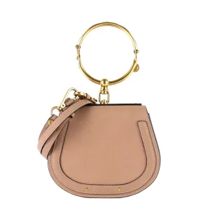 Sac bracelet en cuir veau Nile Small - Chloé