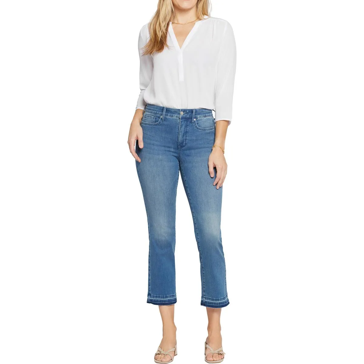 NYDJ Femmes Cheville Droit Jambe Droit Jeans