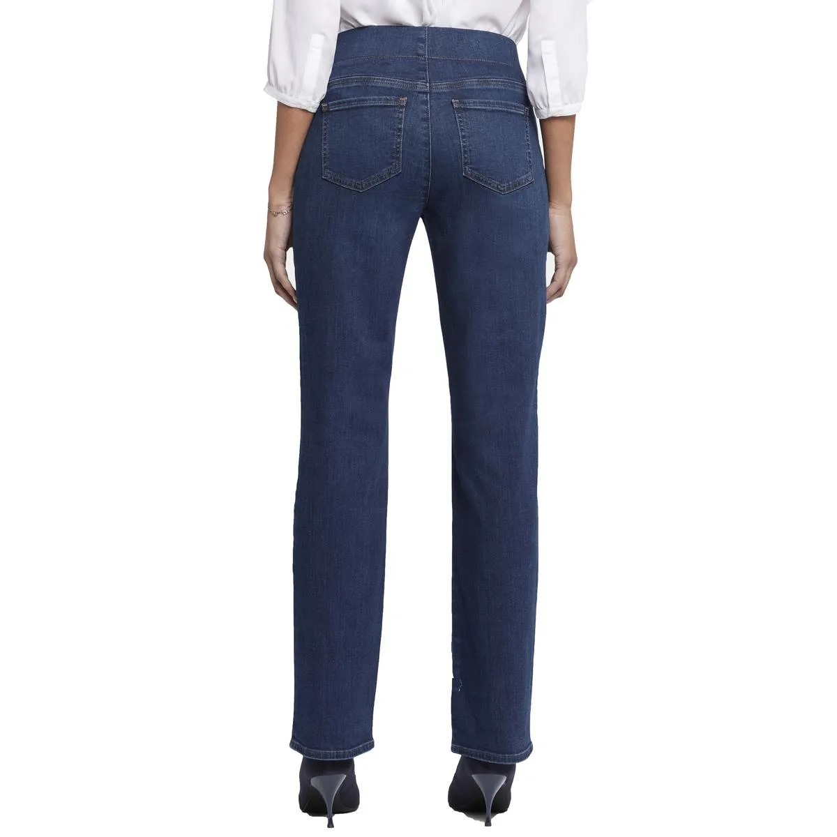 NYDJ Femmes Bailey Jean Droit Détendu en Denim