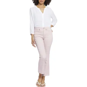 NYDJ Femmes Billie Jeans Bootcut en Denim à Carreaux