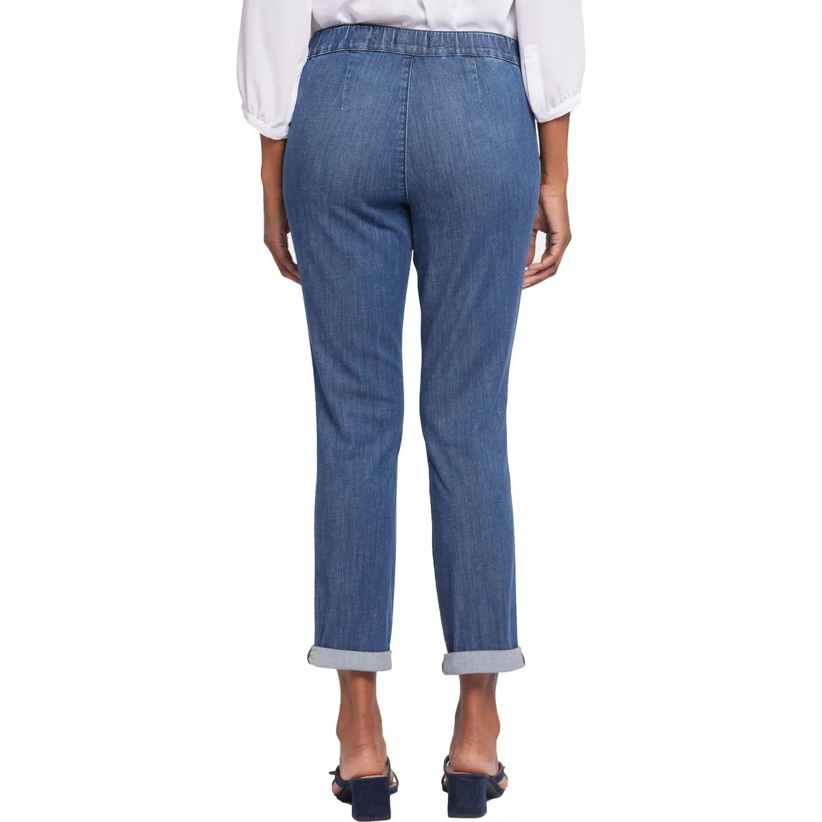 NYDJ Femmes Jeans Jogger en Denim à Revers