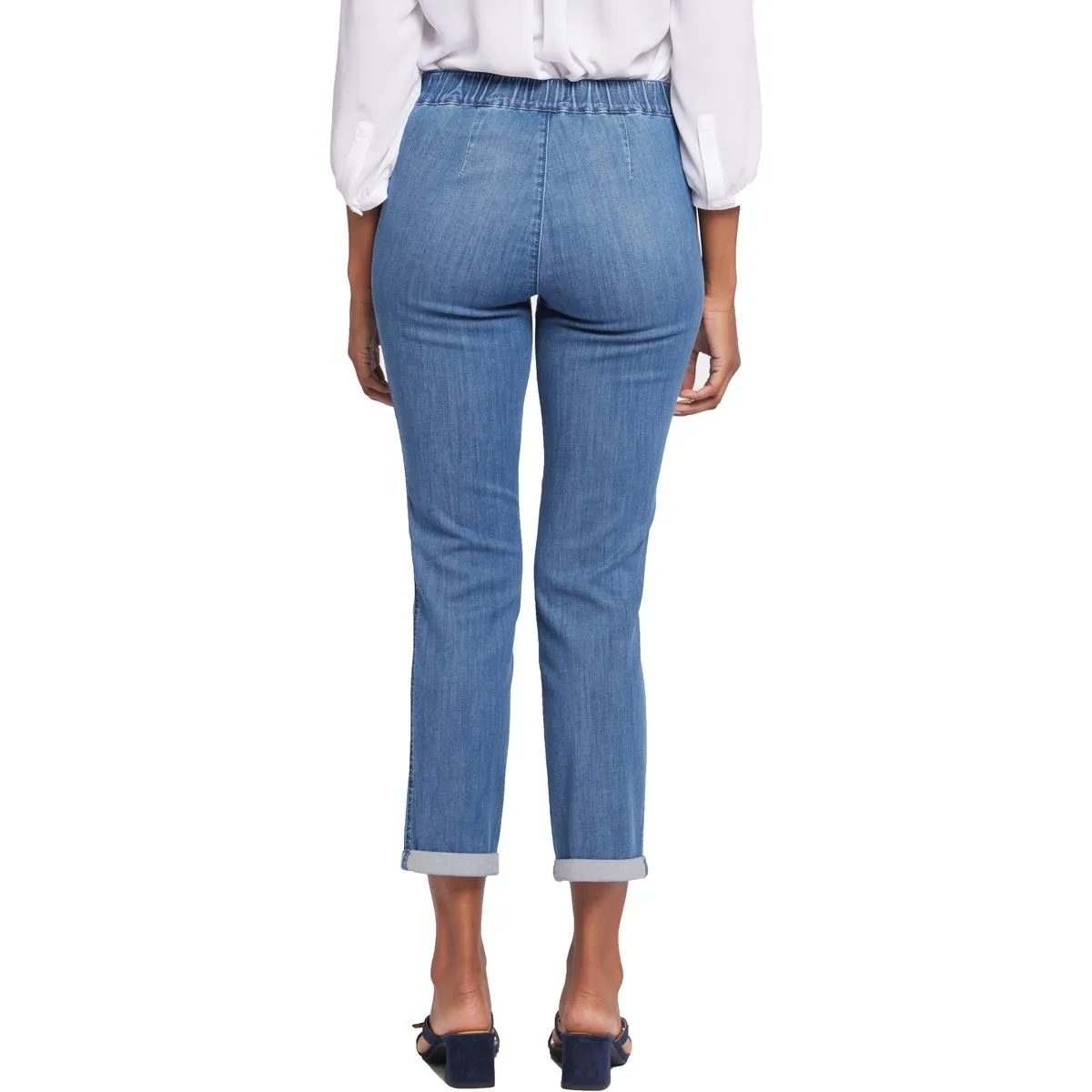 NYDJ Femmes Jeans Jogger en Denim à Revers
