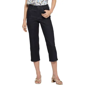 NYDJ Femmes Joni Jeans Capri Détendus à Taille Haute