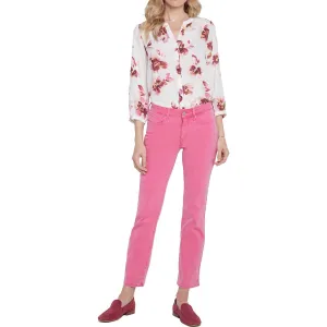 NYDJ Femmes Marilyn Jeans à la Cheville Jambe Droite à Taille Moyenne